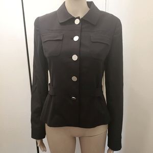 Elie Tahari Stila Blazer Navy 4 NWT